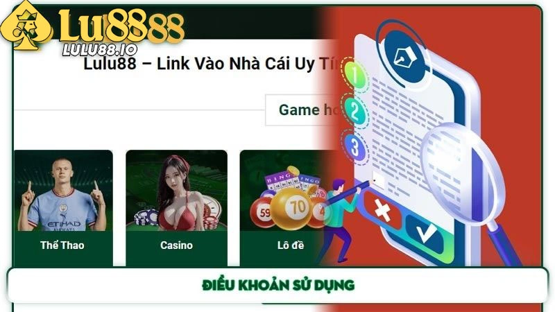 Điều khoản sử dụng dịch vụ cá cược tại Lulu88
