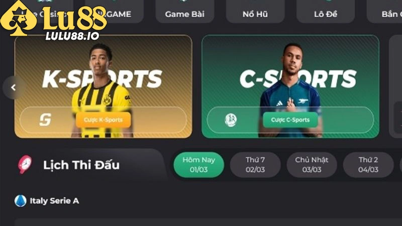 Mô tả sảnh Thể thao K-sport